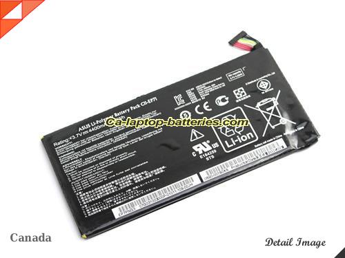 Genuine ASUS Eee Pad MeMo EP71 N71PNG3 Battery For laptop 4400mAh, 16Wh , 3.7V, Black , Li-Polymer