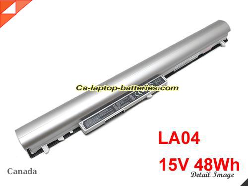 HP LA04041-CL Battery 2620mAh, 41Wh  15V Silver Li-ion