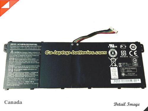 Genuine ACER V3-111 Battery For laptop 36Wh, 11.4V, Black , Li-ion