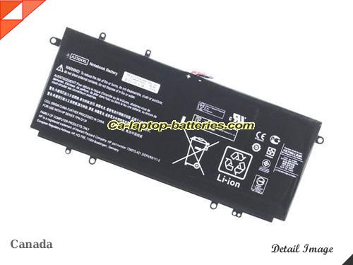 Genuine HP Chromebook 14-Q001XX Battery For laptop 51Wh, 7.5V, Black , Li-Polymer