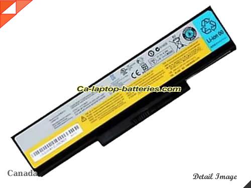 Genuine LENOVO E46A Battery For laptop 5200mAh, 57Wh , 11.1V, Black , Li-ion