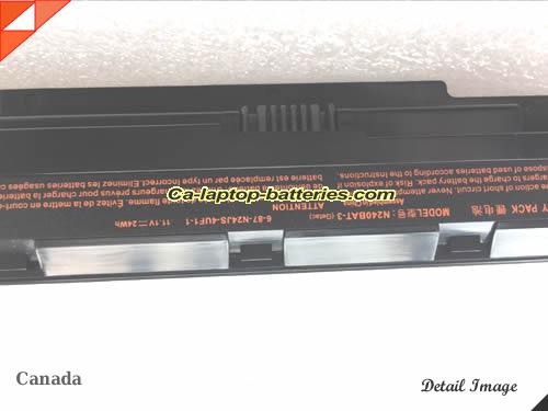 Genuine SAGER N240BU Battery For laptop 24Wh, 11.1V, Black , Li-ion