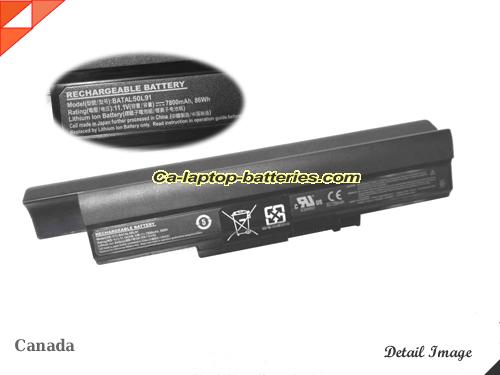 Genuine COMPAL QAL30 Battery For laptop 7800mAh, 87Wh , 11.1V, Black , Li-ion