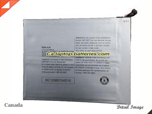 New OTHER PBR-43A Laptop Computer Battery  Li-ion 6500mAh, 24.05Wh  In Canada 
