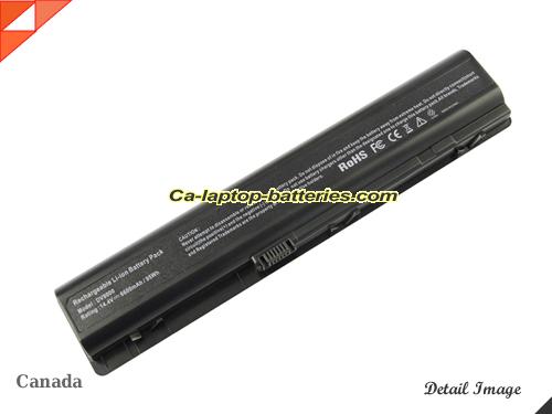 Replacement HP 416996-422 Laptop Computer Battery 416996-441 Li-ion 6600mAh Black In Canada 