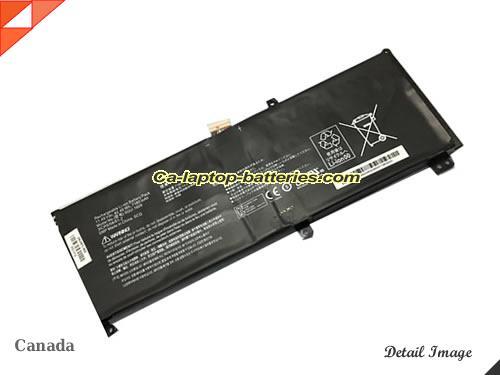 Genuine HASEE SQU-1710 Laptop Computer Battery  Li-ion 3590mAh, 54.99Wh Black In Canada 