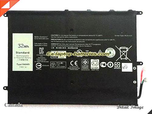 Genuine DELL YN6W9 Laptop Computer Battery  Li-ion 4329mAh, 32Wh Black In Canada 