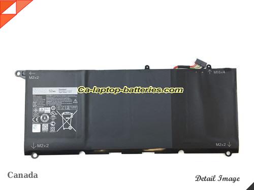 Genuine DELL 90V7W Laptop Computer Battery 0N7T6 Li-ion 52Wh Black In Canada 