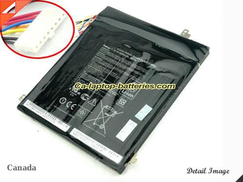 Genuine ASUS EP121-1A010M Laptop Computer Battery C22-EP121 Li-ion 4660mAh, 34Wh Black In Canada 