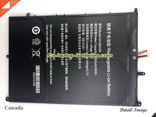 New DADA 34168243P Laptop Computer Battery  Li-ion 5000mAh, 38Wh  In Canada 