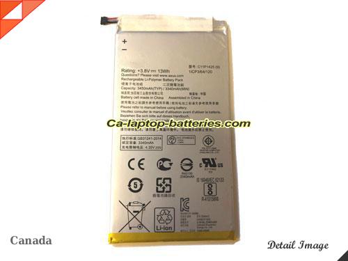 Genuine ASUS 0B200-01510100 Laptop Computer Battery C11P1429 Li-ion 13Wh Black In Canada 