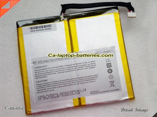 Genuine MSI BTY-S1G Laptop Computer Battery BTYS1G Li-ion 7000mAh, 38.87Wh Black In Canada 