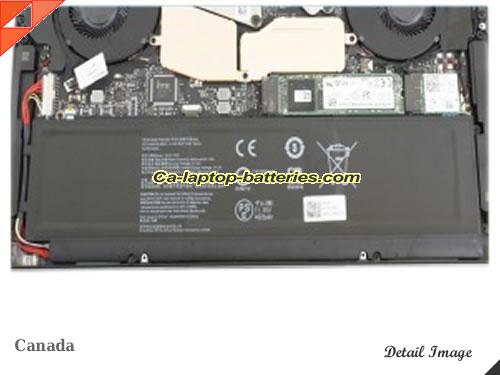 Genuine RAZER 3ICP65984 Laptop Computer Battery RC30-0281 Li-ion 4802mAh, 53.1Wh Black In Canada 