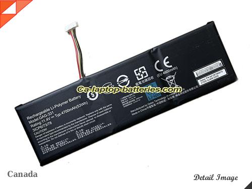 Genuine GETAC 541387460015 Laptop Computer Battery 27S00-GJ408-G20S Li-ion 4700mAh, 53Wh  In Canada 