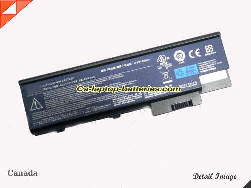 Replacement ACER BT.T5003.001 Laptop Computer Battery LC.BTP03.003 Li-ion 2200mAh Black In Canada 