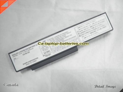 Replacement SHARP CE-BL55 Laptop Computer Battery CE-BL56 Li-ion 2000mAh Black In Canada 