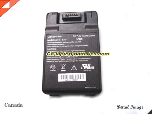Replacement TWINHEAD T7M SCUD Laptop Computer Battery  Li-ion 5200mAh, 38Wh , 5.2Ah Black In Canada 