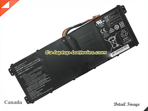 Genuine HASEE SQU-1602 Laptop Computer Battery 916Q2271H Li-ion 3320mAh Black In Canada 