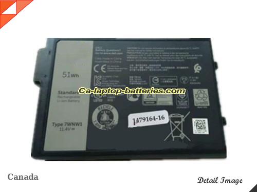 Genuine DELL DMF8C Laptop Computer Battery 7WNW1 Li-ion 4342mAh, 51Wh Black In Canada 