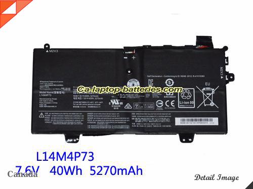 Genuine LENOVO L14M4P73 Laptop Computer Battery 5B10K10215 Li-ion 40Wh Black In Canada 