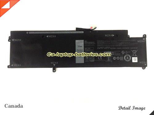 Genuine DELL XCNR3 Laptop Computer Battery WY7CG Li-ion 4500mAh, 34Wh Black In Canada 