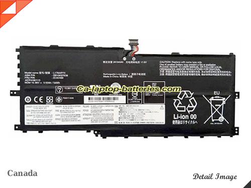 Genuine LENOVO L17M4P73 Laptop Computer Battery 01AV499 Li-ion 3520mAh, 54Wh Black In Canada 