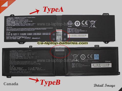 images of Genuine MECHREVO PHID1-00-18-4S1P-1 Laptop Computer Battery PHID100184S1P1 Li-ion 6450mAh, 99.8Wh In Canada \ Genuine MECHREVO PHID1-00-18-4S1P-1 Laptop Computer Battery PHID100184S1P1 Li-ion 6450mAh, 99.8Wh In Canada