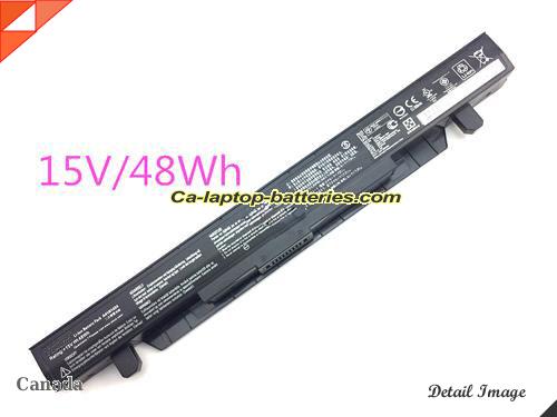 Genuine ASUS A41N1424 Laptop Computer Battery 0B110-00350000 Li-ion 48Wh Black In Canada 