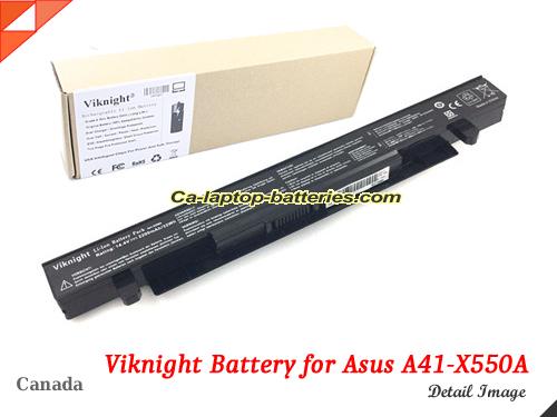 Replacement ASUS A41X550A Laptop Computer Battery A41-X550A Li-ion 2200mAh Black In Canada 