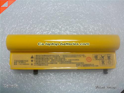 Genuine MALATA BT-8001A Laptop Computer Battery BT-8001 Li-ion 4400mAh Yellow In Canada 