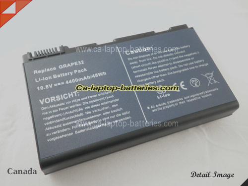 images of Replacement ACER LIP6232CPC Laptop Computer Battery GRAPE32 Li-ion 5200mAh Black In Canada \ Replacement ACER LIP6232CPC Laptop Computer Battery GRAPE32 Li-ion 5200mAh Black In Canada