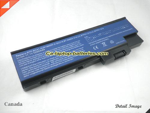 Replacement ACER LC.BTP01.014 Laptop Computer Battery BT.00803.014 Li-ion 5200mAh Black In Canada 