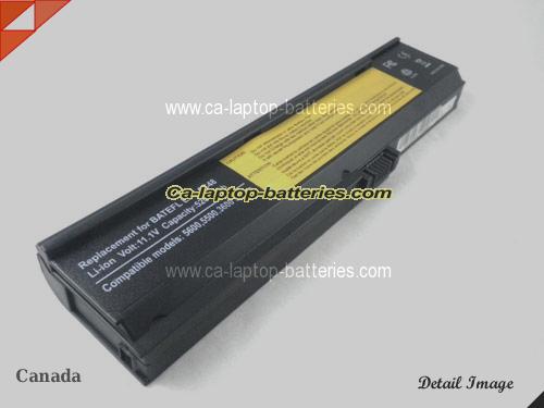 Replacement ACER BT.00603.006 Laptop Computer Battery BATEFL50L6C40 Li-ion 5200mAh Black In Canada 