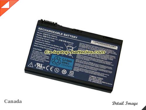 Replacement ACER LC.BTP00.006 Laptop Computer Battery TM00751 Li-ion 5200mAh Black In Canada 
