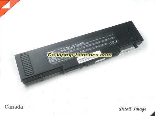 Replacement MITAC 441677360001 Laptop Computer Battery S8X81 Li-ion 4400mAh Black In Canada 