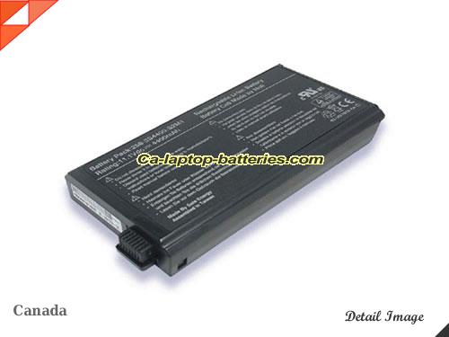 Replacement UNIWILL 258-3S4400-S2M1 Laptop Computer Battery NBP001374-00 Li-ion 4400mAh Black In Canada 