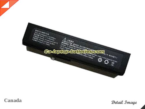 Replacement HAIER H60 Laptop Computer Battery W66 Li-ion 4400mAh Black In Canada 