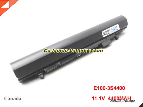 Genuine HASEE E100-3S4400 Laptop Computer Battery  Li-ion 4400mAh Black In Canada 