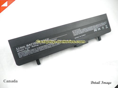 Replacement NOTEBOOK 5102 Laptop Computer Battery  Li-ion 6600mAh Black In Canada 