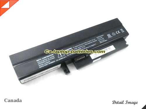 Replacement BENQ DHS600 Laptop Computer Battery 2C.2K660.011 Li-ion 4700mAh Black In Canada 