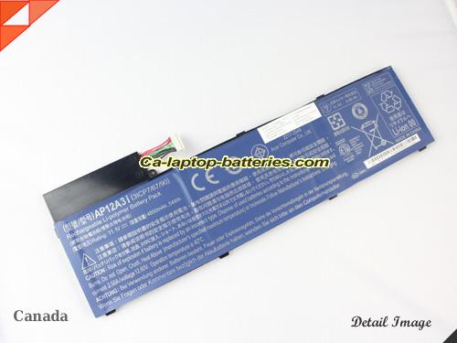 Genuine ACER KT.00303.002 Laptop Computer Battery AP12A31 Li-ion 4850mAh, 54Wh Black In Canada 