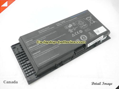 Replacement DELL FV993 Laptop Computer Battery 312-1241 Li-ion 60Wh Black In Canada 