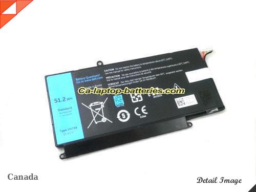 Genuine DELL P41G Laptop Computer Battery P41G002 Li-ion 51.2Wh Black In Canada 