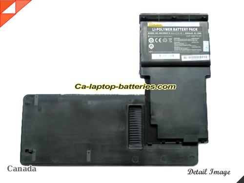 Genuine CLEVO W830BAT-3 Laptop Computer Battery 6-87-W84TS-4Z91 Li-ion 5600mAh, 62.16Wh Black In Canada 