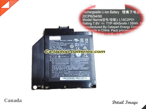 Genuine LENOVO L15C2P01 Laptop Computer Battery  Li-ion 4645mAh, 35Wh Black In Canada 
