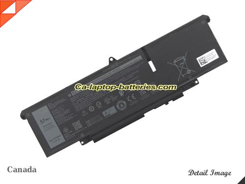 Genuine DELL 66DWX Laptop Computer Battery WW8N8 Li-ion 4878mAh, 57Wh  In Canada 