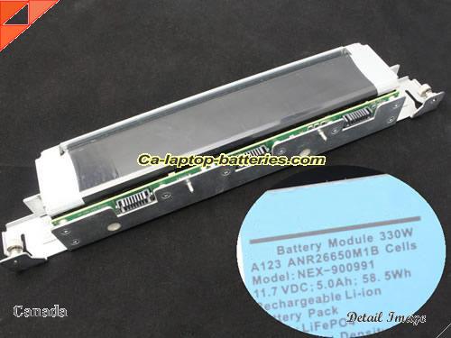 Genuine DELL LiFePO4 Laptop Computer Battery NEX-900991 Li-ion 58.5Wh, 5Ah Metallic Gray In Canada 