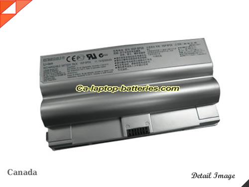 Replacement SONY VGP-BPL8A Laptop Computer Battery VGP-BPS8 Li-ion 5200mAh Silver In Canada 