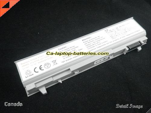 Replacement DELL HW079 Laptop Computer Battery KY266 Li-ion 5200mAh, 56Wh Silver Grey In Canada 