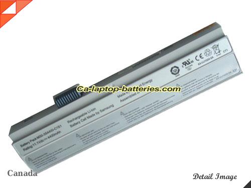 Replacement UNIWILL M30-3S4400-G1P1 Laptop Computer Battery M30-3S4400-C1S1 Li-ion 4400mAh White In Canada 